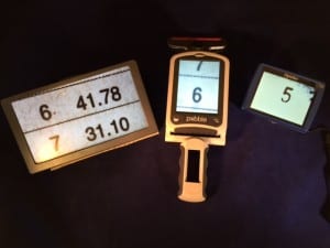 large, medium, and mini video magnifiers