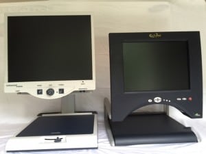 Desktop CCTVs with XY tables