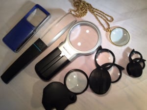 Hand-held magnifiers