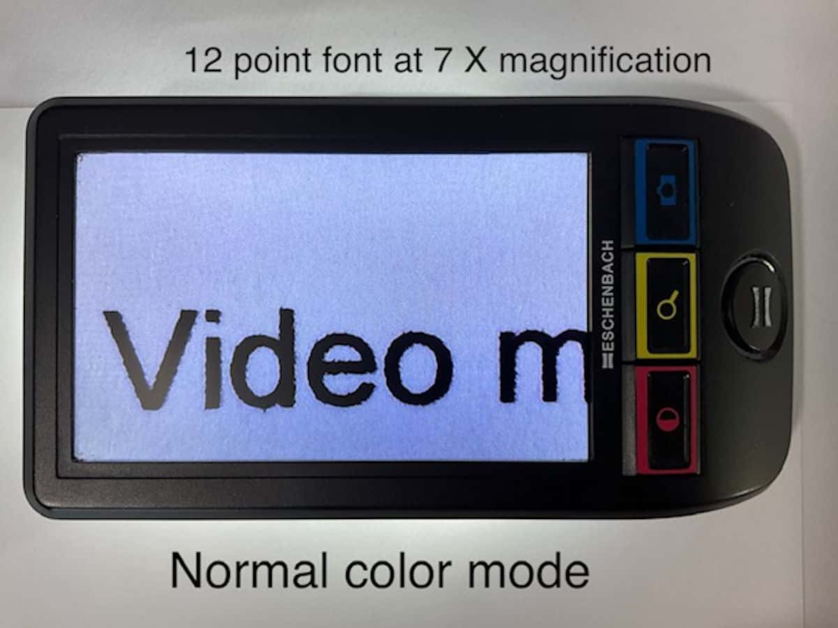 image of video magnifier