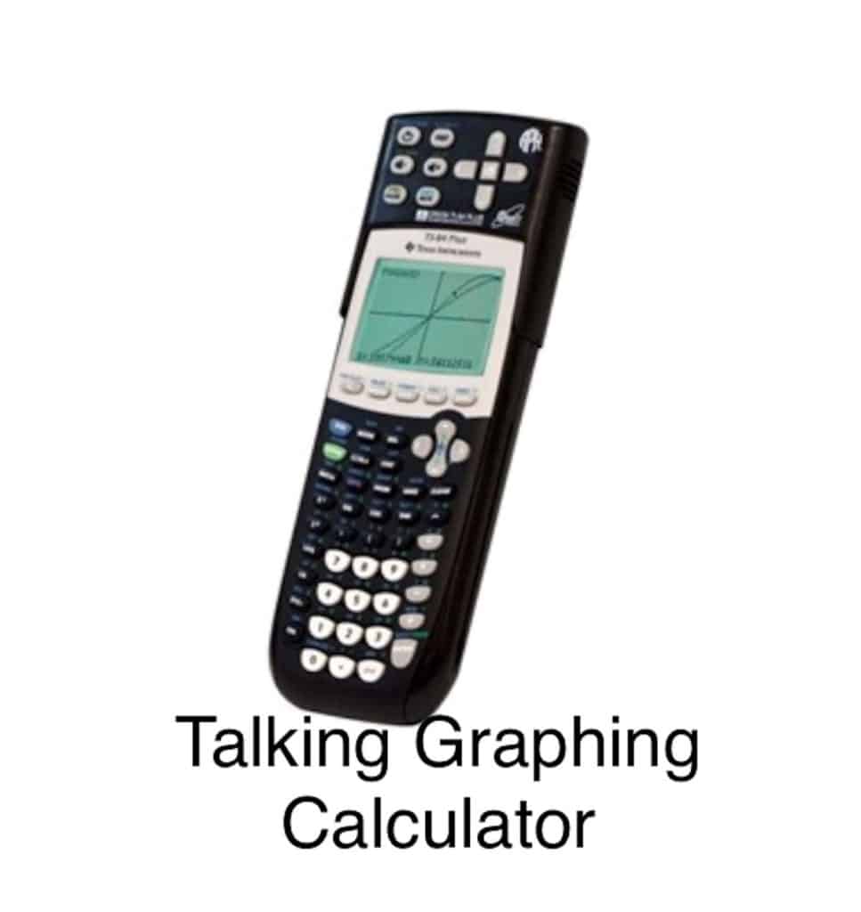 image of talking graph calculator