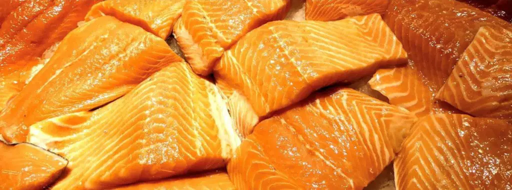 image of salmon filets