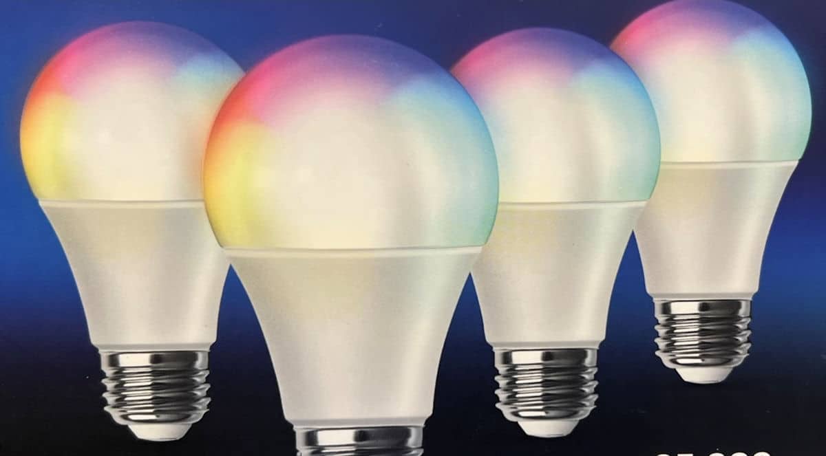 image of 4 LED Smart bulbs