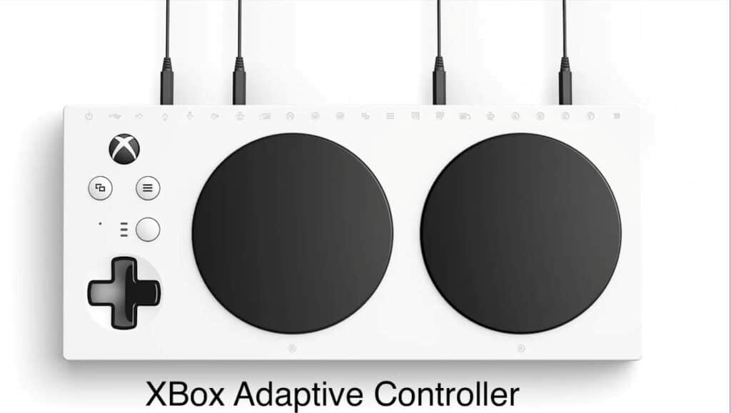 image of the Xbox adaptive controller